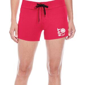 Red Beach Volleyball Boardshorts